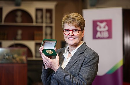 RIA presents Professor Anne Fuchs with Gold Medal for Humanities